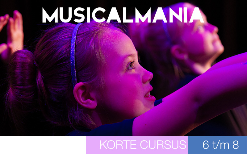 MusicalMania voor kinderen van 6 t/m 8 jaar in het HOFTheater Raalte